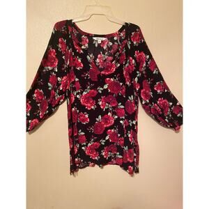 PIONEER WOMAN  ROSE TOP